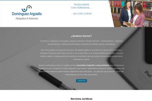 Sitio Web Dominguez Argüello